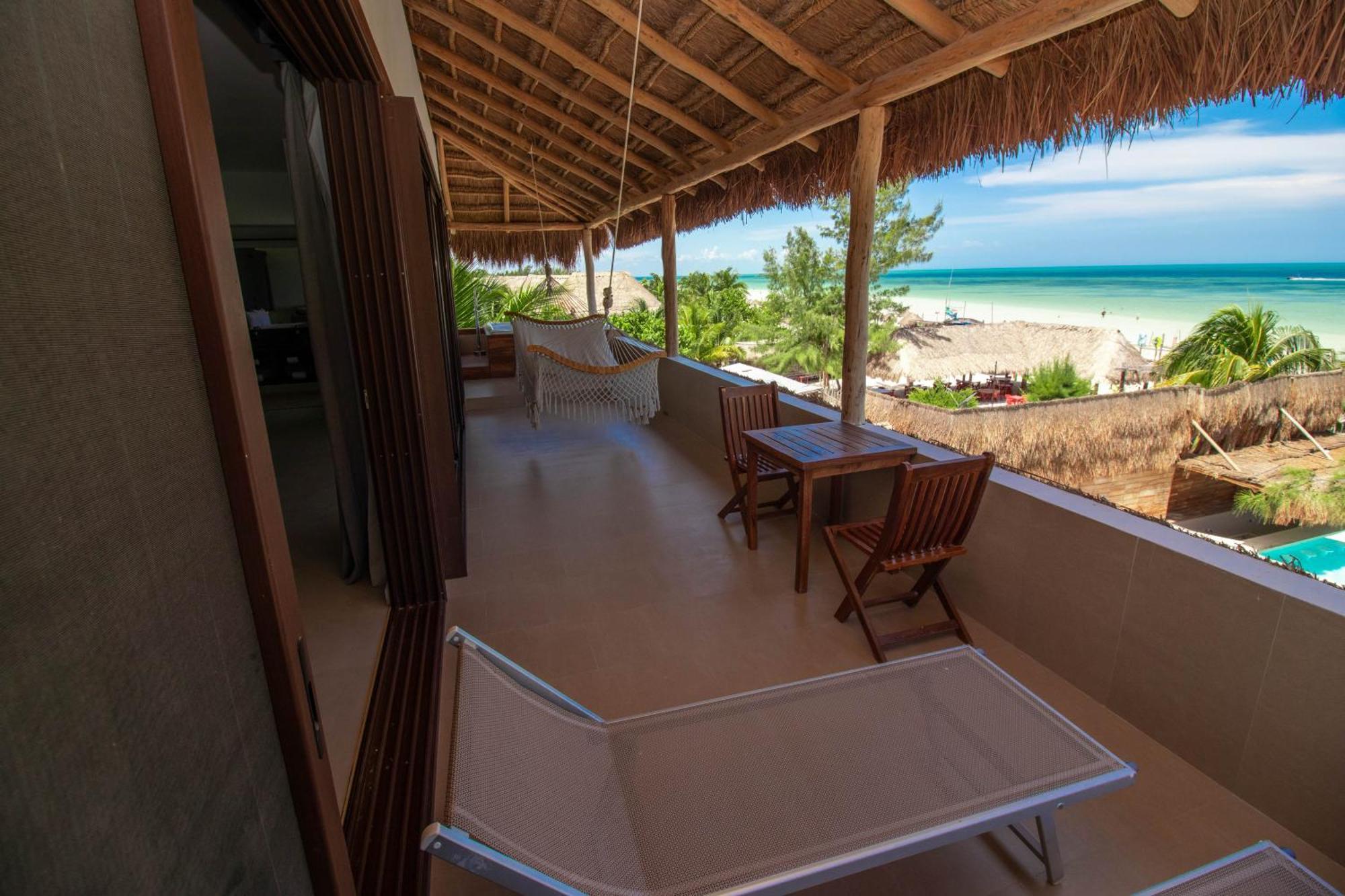 My Blue Hotel Holbox Exterior photo Balcony of a beachfront suite at the Grand at Moon Palace